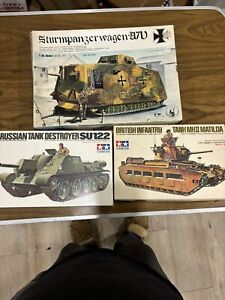 1/35 military model kits Lot