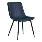 Tribeca Fabric Upholstered Dining Chair - Navy