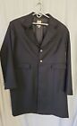 Wah Maker Black Frock Coat Made in USA New With Tags  Mens Size 58