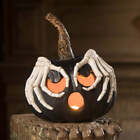 Bethany Lowe Halloween Pumpkin with Skeleton Hands, Jack O Lantern, NWT