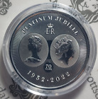 2022 Cayman Islands $1 Fine Silver H.M. Queen Elizabeth II Platinum Jubilee