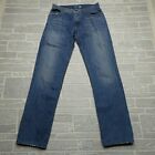GUESS Jeans Falcon Slim Boot Cut Size 34x34 (Tag 36) Blue Denim Flap Pockets
