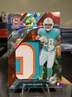 New Listing2023 Panini Spectra De'Von Achane RC Nasty 3 Color Patch /40 (Dolphins)