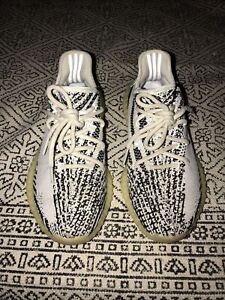 Size 7  - adidas Yeezy Boost 350 V2 Zebra YZY Kanye Black White