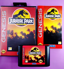 Jurassic Park (Sega Genesis, 1993) COMPLETE CIB Authentic Working & Cleaned!