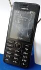 Unlocked Nokia 301 Single Sim 3MP Original Bluetooth Black Mobile Bar Phone Old