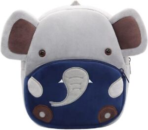 Cute elephant Animal Cartoon Backpack School Bag For Kids