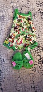 American Girl Doll 2016 Lea Clark Pajamas Romper Rainforest Dream