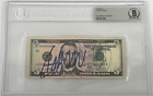 Donald Trump Signed $5 Bill Currency Authentic Autograph Beckett Encapsulation