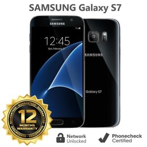 Samsung Galaxy S7 SM-G930 - 32GB - Black Onyx (GSM Unlocked) - Excellent