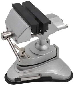 PRO MINI TOOL SOFT JAW VICE UNIVERSAL CLAMP ON HOBBY JEWELER'S BENCH TABLE VISE