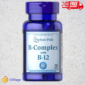 Vitamin B-Complex and Vitamin B-12-90 Tablets…