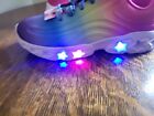 Sneakers Athletic Works Tennis Shoes Youth Size 4 Lights Pink Blue Rainbow NOS