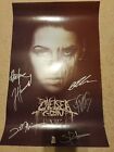 CHELSEA GRIN BAND SIGNED AUTOGRAPH 11x17 self inflicted poster pierce the veil