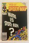 Web Of Spider- Man #18 FN Minus 1st Cameo Appearance Eddie Brock -Newsstand