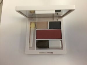 Lot 2 Clinique All About Eyeshadow Compact 06 Neutral Territory Duo+06 Fig Blush