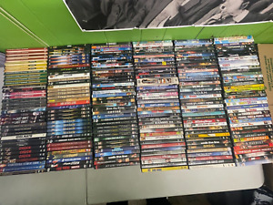 about 220 DVD movie LOT reseller bulk wholesale SOME SEALED NA5