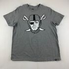 Las Vegas Raiders NFL Gray 47 Brand Crewneck Shirt Mens Large