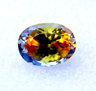 10.63 CT Natural Bi- Color Pitambari Sapphire Oval Cut Loose Certified Gemstone