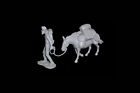 MARX Prospector & Pack Mule set #3 resin western miners toy soldiers playsets