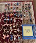WWF WWE LJN HUGE Lot Collection 60 Wrestling Figures Ring Cage Posters Bio Cards