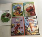 Elmo's World sesame street DVD lot of 5 Potty Time Springtime Alphabet Musical