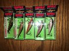RAPALA COUNTDOWN 05's==LOOK!!== 5 DIFFERENT INTERNATIONAL COLORED FISHING LURES