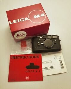 Leica M4 Black Chrome Mint With New CLA By YYE
