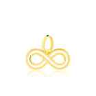 14k Solid Gold Infinity Symbol Shaped Pendant for Necklace for Girls,Teens Women