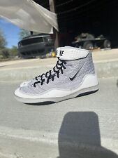 Custom Nike Inflict 3 Wrestling Shoes | Size 10 | Custom Smoke Grey