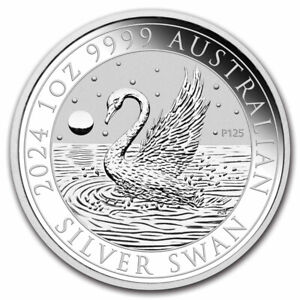 2024 Australia 1 oz Silver Swan BU