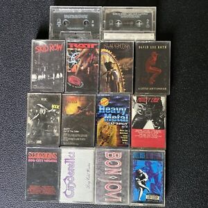 Heavy Metal Cassette Tape Lot