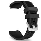22mm Rugged Silicone Sport Watch Band Strap Replacement Quick Release Wristband