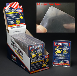 PRO MOLD 3rd Generation w/ Sleeve Magnetic Card Holders One Touch - MADE IN USA!