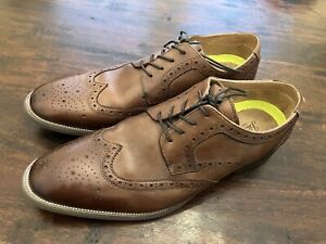 Florsheim Imperial Men's Dress Shoes Size 13 Brown Wingtip Brogue Design Oxford