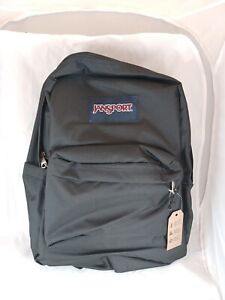 NWT JanSport Backpack BlackSuperbrak Plus JS0A4QUE008 26L 15