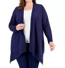 NWT JM COLLECTION Plus Size Open-Front Cardigan 3X