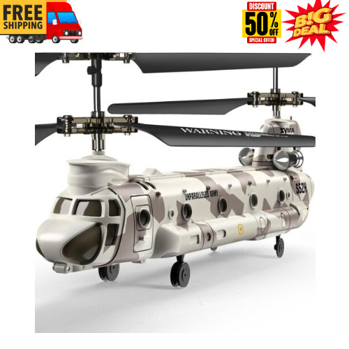 SYMA Remote Control Helicopter, S52H Military Transport RC Helicopter with Al...