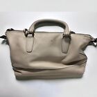 Coach 21132 White Leather Molly Satchel Shoulder Bag Handbag Purse