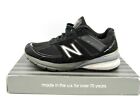 New Balance 990v5 Shoes Womens 6.5 EE Black Running Training Sneakers USA - Used