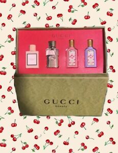 New ListingGucci Beauty Mini Perfume Set 4x5ml Bloom/Guilty/Flora Gorgeous Gardenia/Magnoli