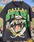 Vintage NHL Dallas Stars Looney Taz T-Shirt, Dallas Stars Shirt
