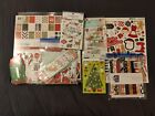 23 Lb! Mixed Christmas Craft Lot Paper Stickers Scrapbook Card Recollections
