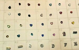 Origami Owl Authentic Birthstone, Number, and letter Charms, Buy 4+ Save 50%