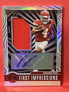 New Listing2023 Illusions Rashee Rice First Impressions Patch Auto RC /399