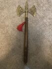 Two sided battle ax - welsh dragon reproduction