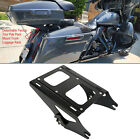 Two Up Pack Mount Luggage Rack Fit For Harley Tour Pak Touring Road King 2014-24 (For: 2015 Street Glide)