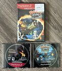 Ratchet & Clank Sony Playstation 2 PS2 Video Game Bundle Lot of 3
