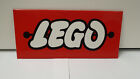 Very rare LEGO vintage classic mursten promo sign from  1950's 50's promo 1:87