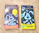 Set Of 2 Blue's Clues Teaching VHS'S GOOD CONDITION BOTH TESTED!